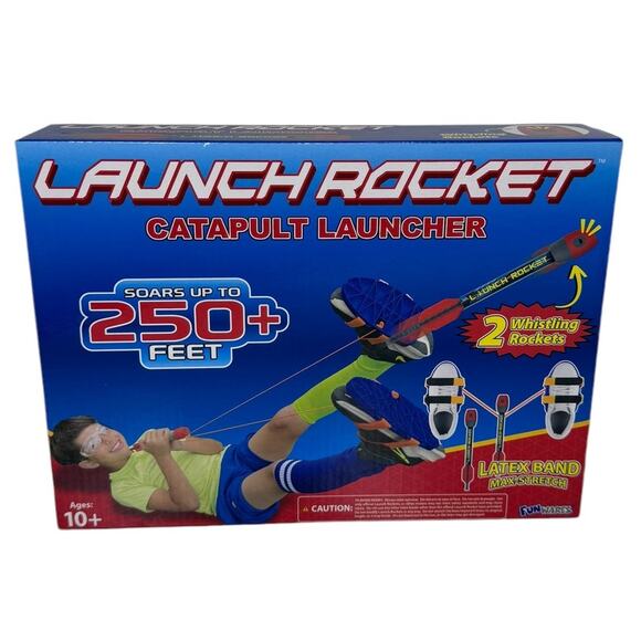 Fun Wares Launch Rocket Catapult Launcher 250 Plus Feet - Picture 7 of 7
